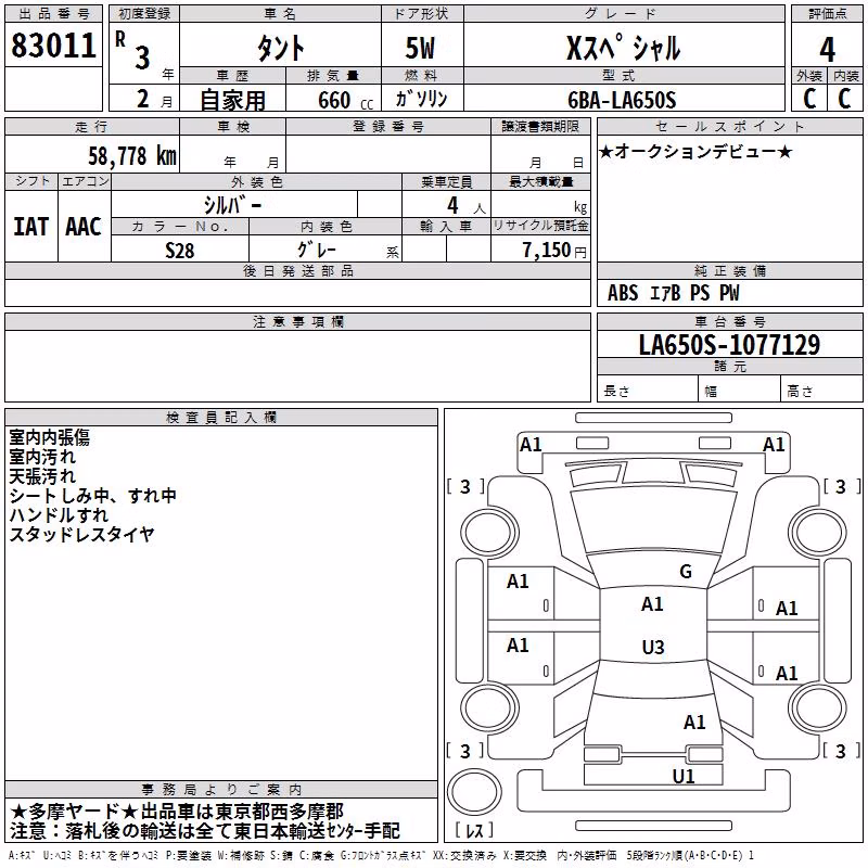 DAIHATSU TANTO