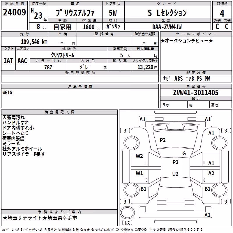 TOYOTA PRIUS ALPHA