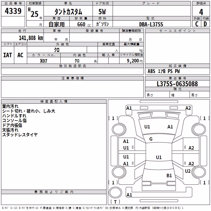 DAIHATSU TANTO