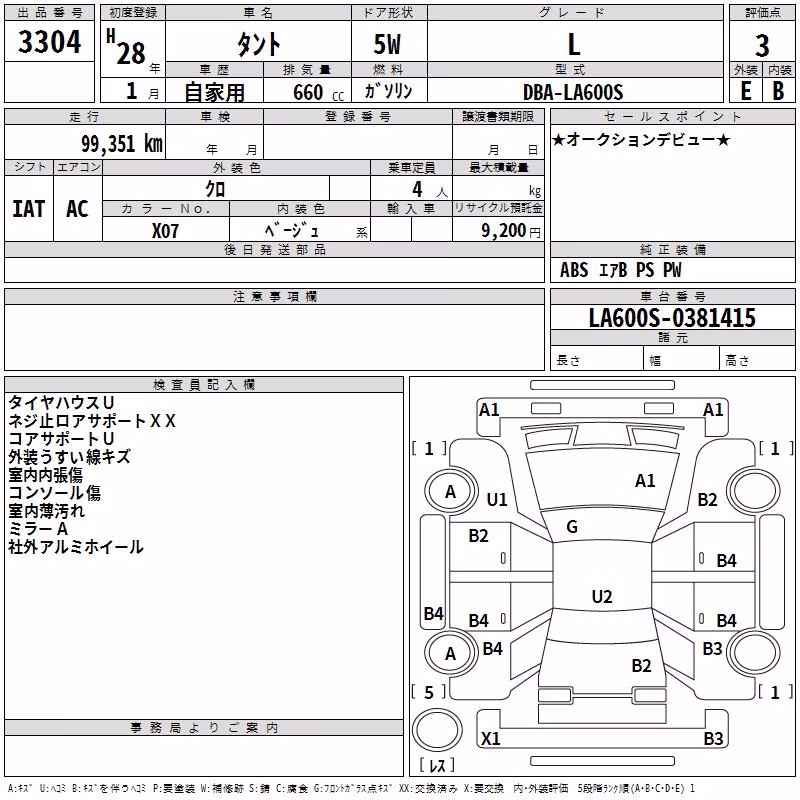 DAIHATSU TANTO
