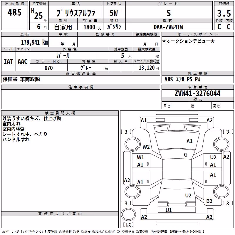 TOYOTA PRIUS ALPHA