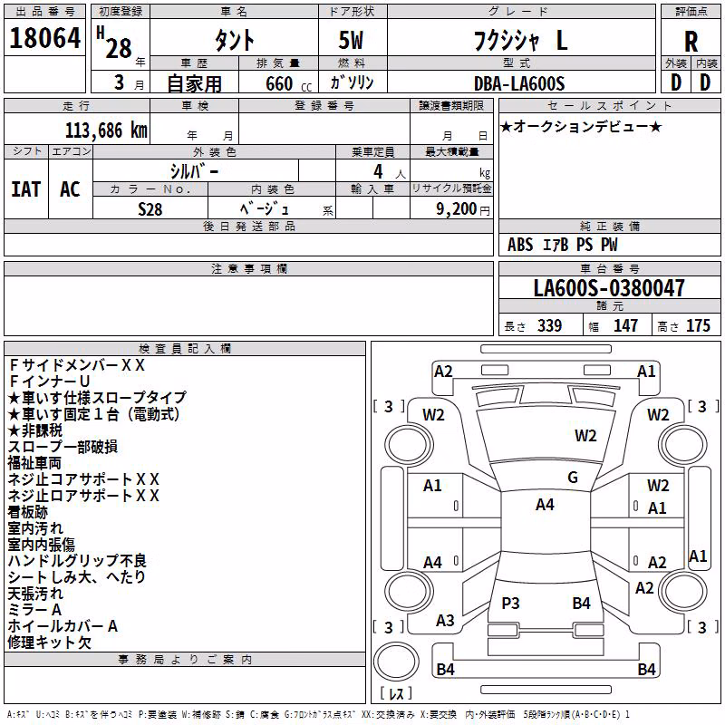 DAIHATSU TANTO