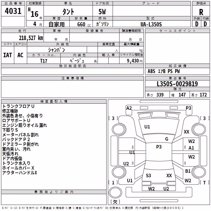 DAIHATSU TANTO