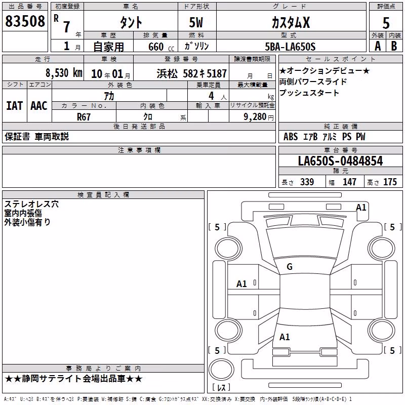 DAIHATSU TANTO