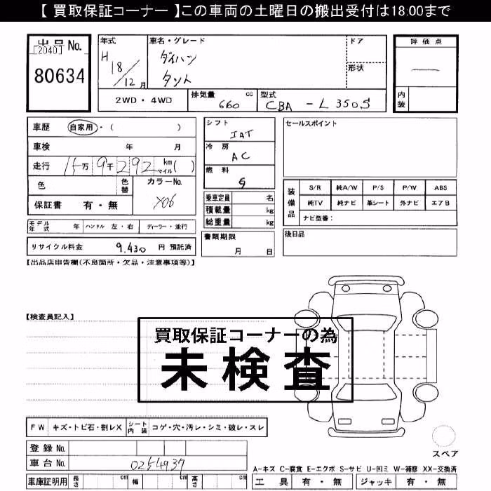 DAIHATSU TANTO