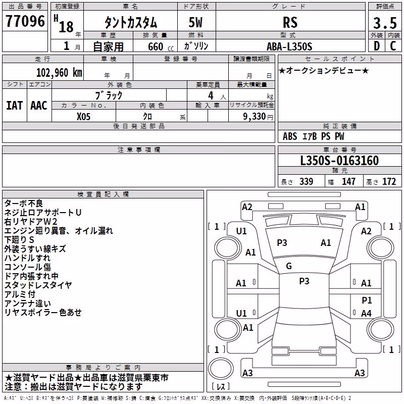 DAIHATSU TANTO