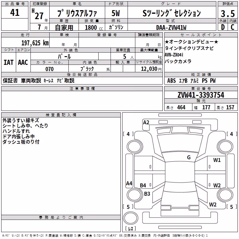 TOYOTA PRIUS ALPHA