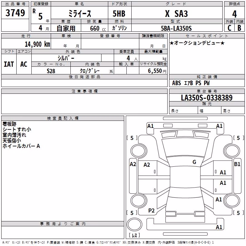 DAIHATSU MIRA E:S