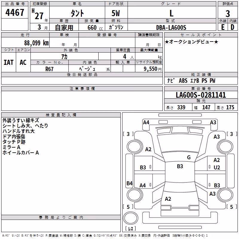 DAIHATSU TANTO