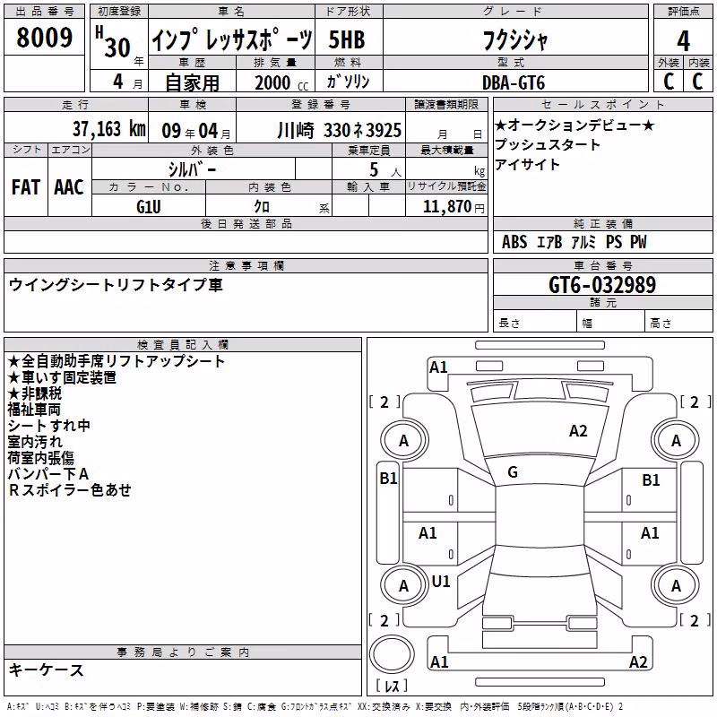 SUBARU IMPREZA