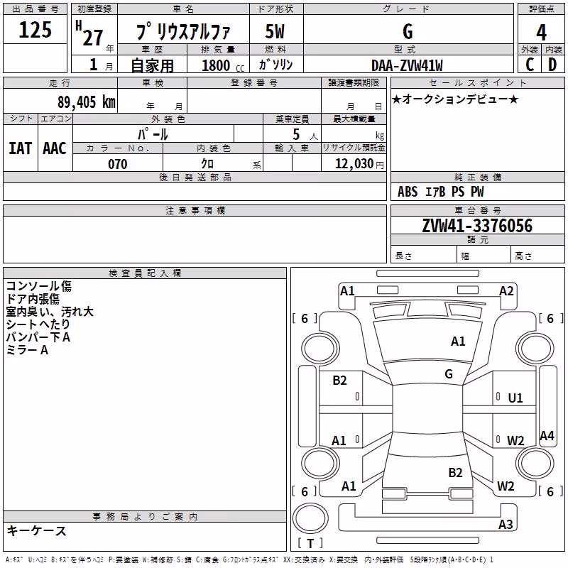 TOYOTA PRIUS ALPHA