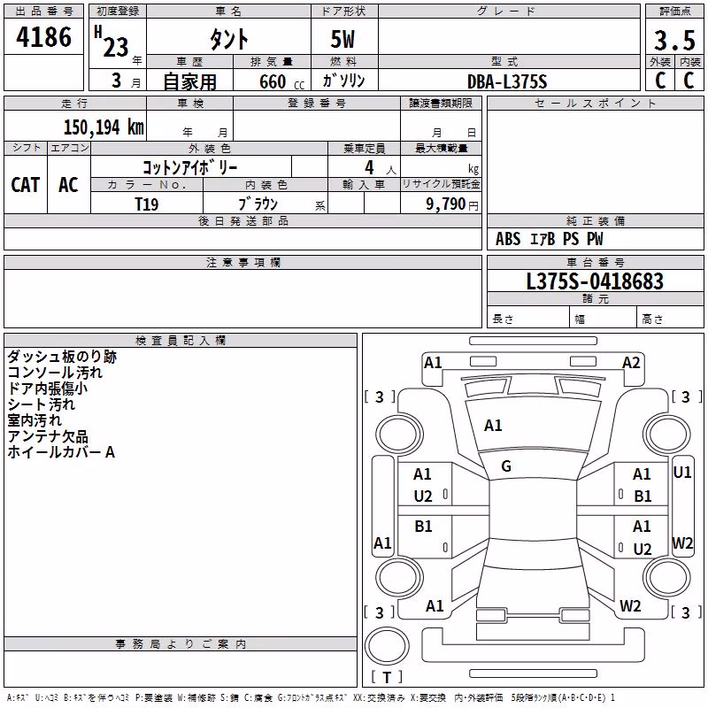 DAIHATSU TANTO