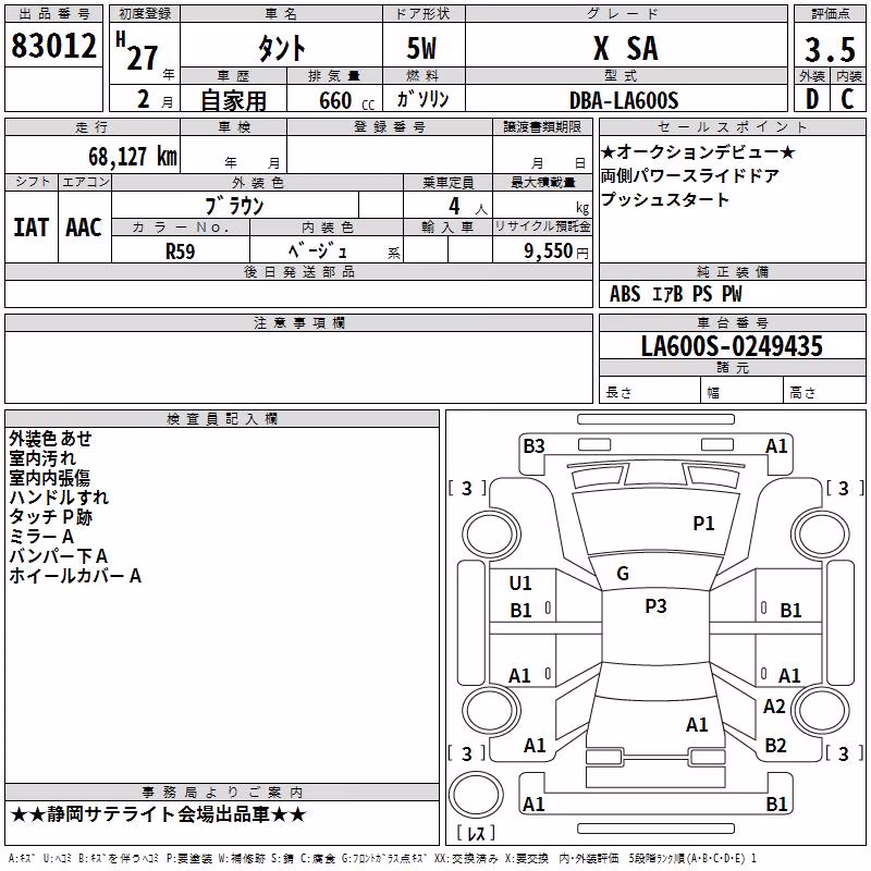 DAIHATSU TANTO