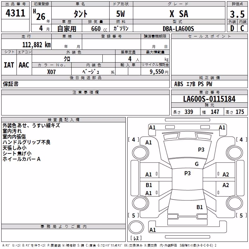 DAIHATSU TANTO