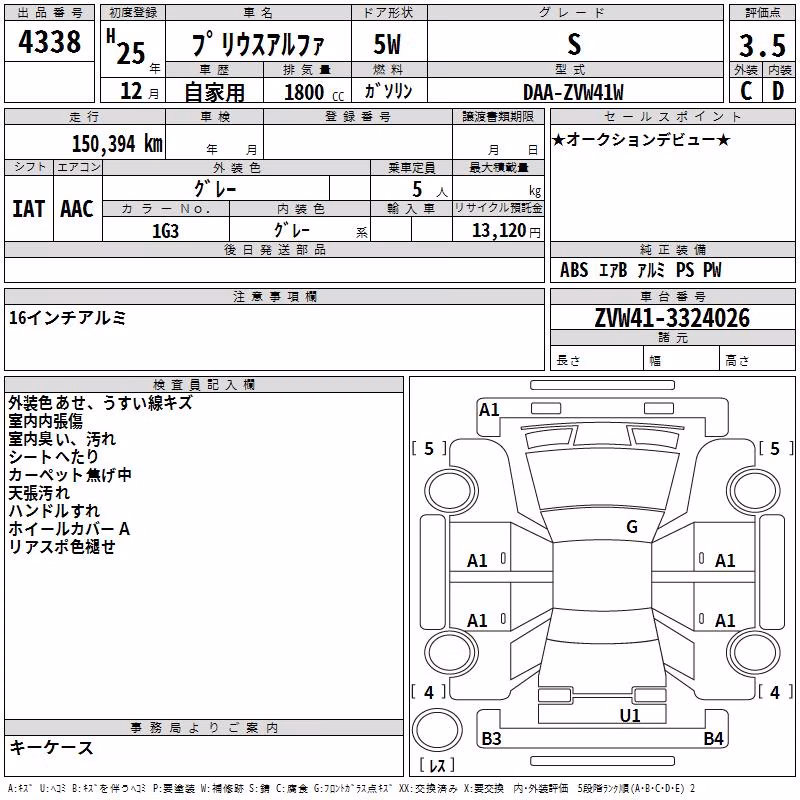 TOYOTA PRIUS ALPHA