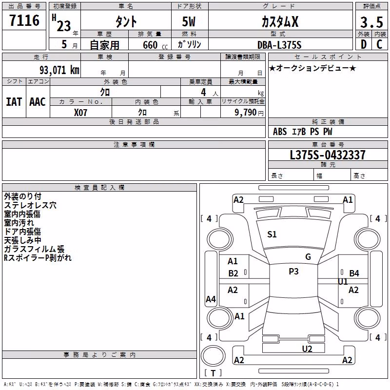 DAIHATSU TANTO
