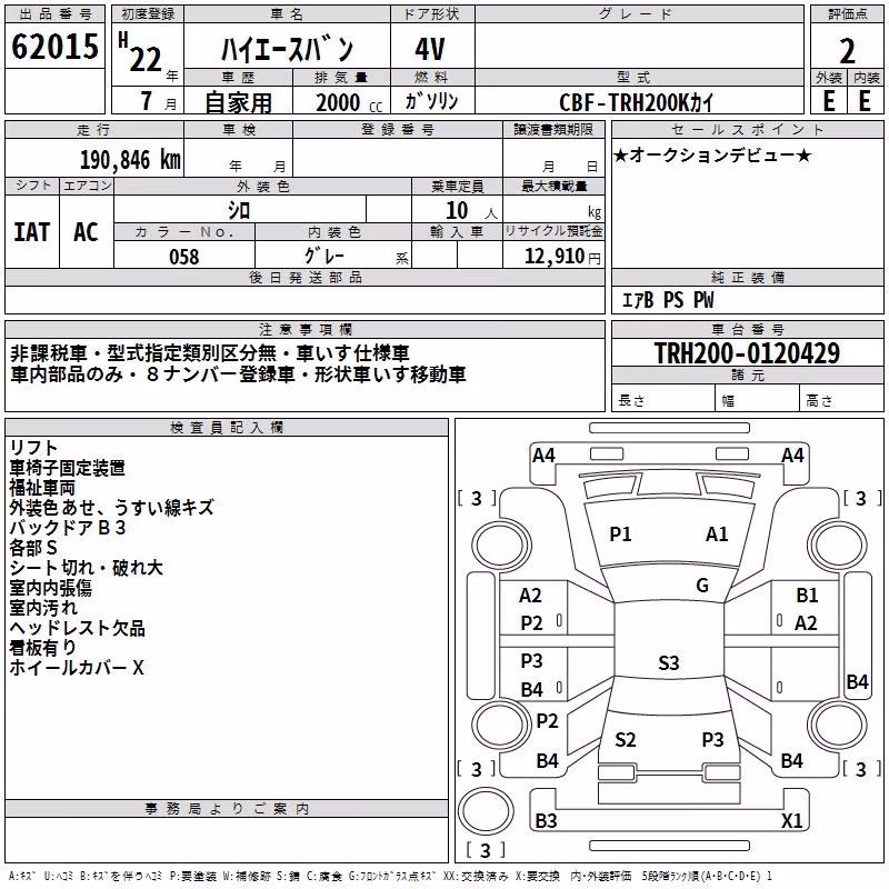TOYOTA REGIUS ACE