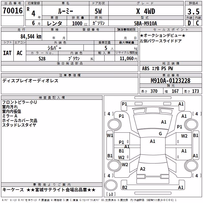 TOYOTA ROOMY