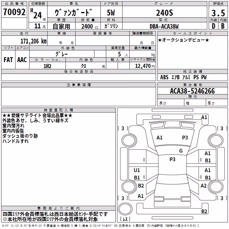 TOYOTA VANGUARD