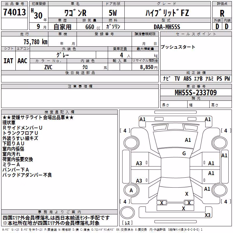 SUZUKI WAGON R