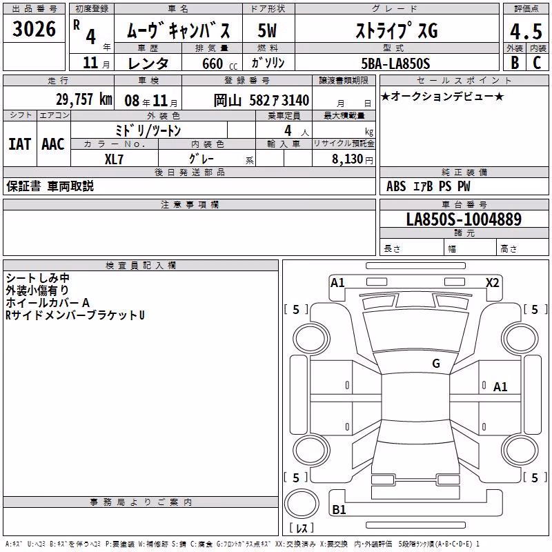 DAIHATSU MOVE CANBUS