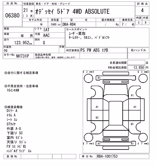 HONDA ODYSSEY