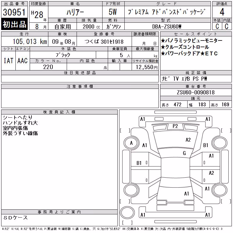 TOYOTA HARRIER