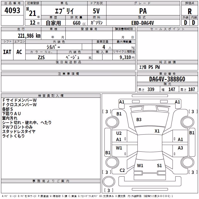SUZUKI EVERY