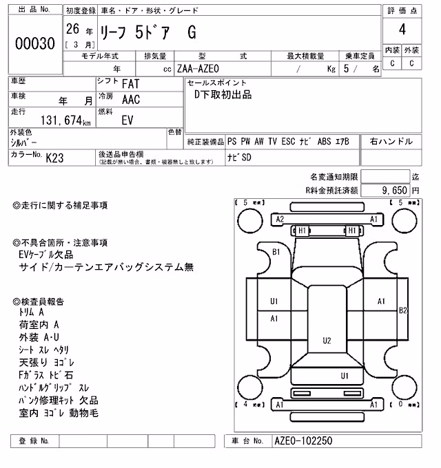 NISSAN LEAF