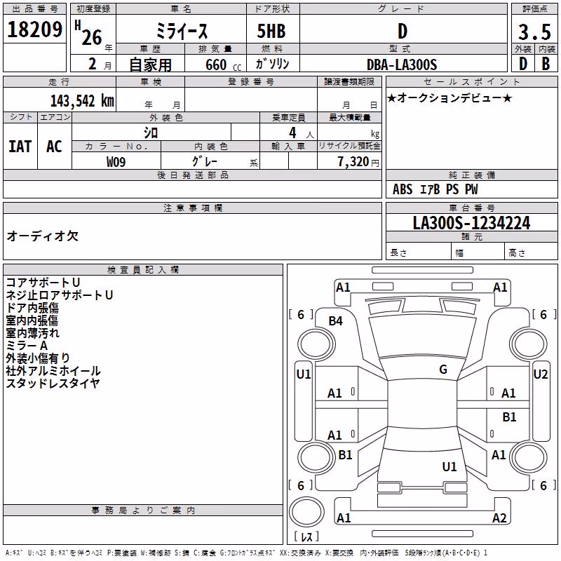 DAIHATSU MIRA E:S
