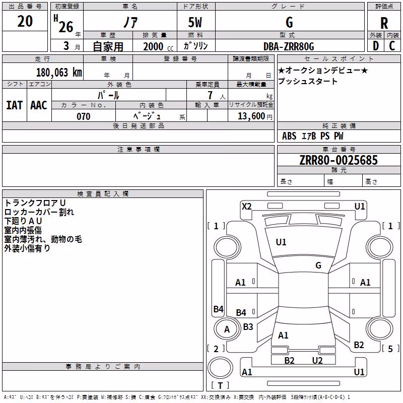 TOYOTA NOAH