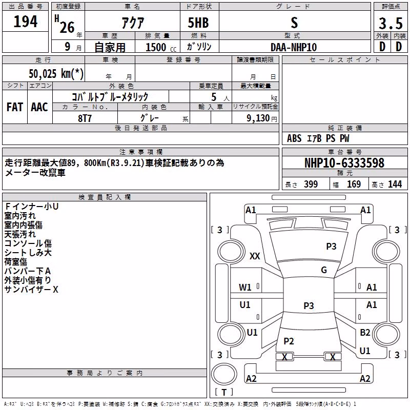 TOYOTA AQUA