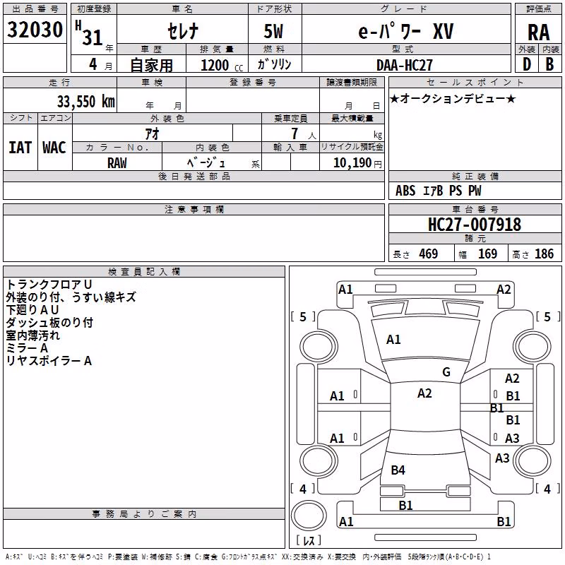 NISSAN SERENA