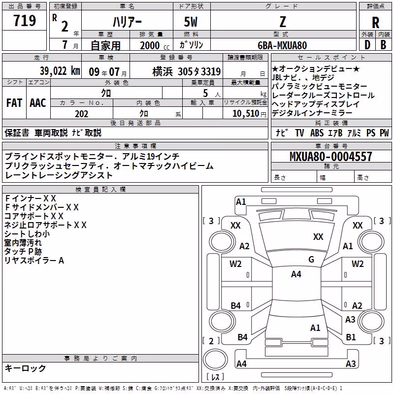 TOYOTA HARRIER