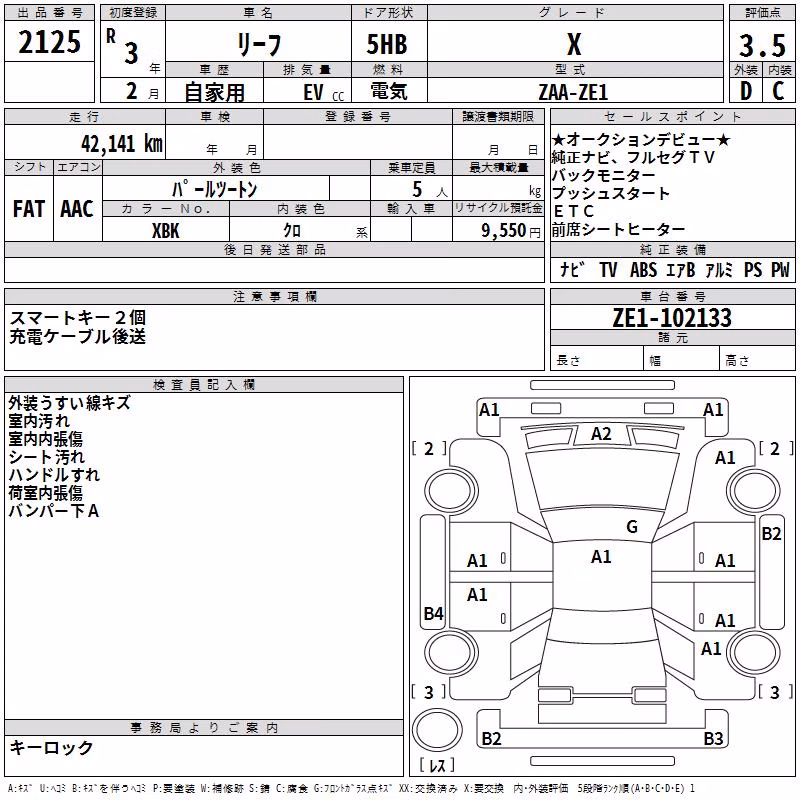 NISSAN LEAF
