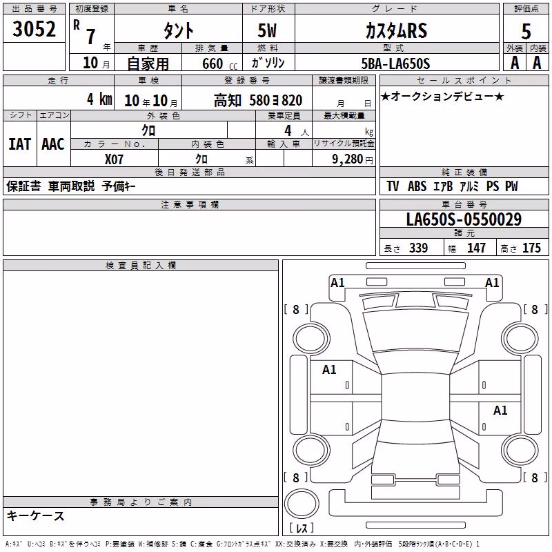DAIHATSU TANTO