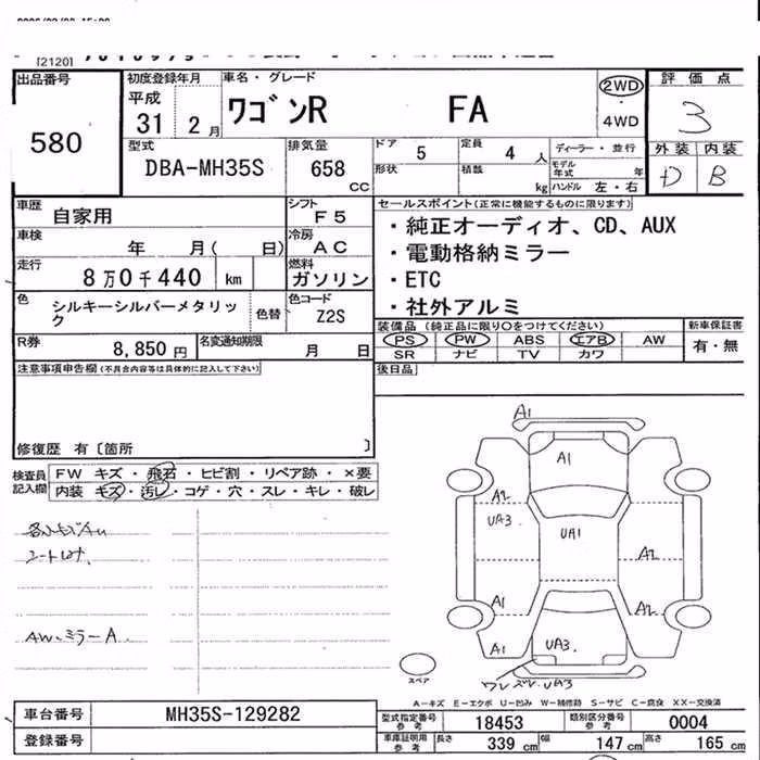 SUZUKI WAGON R