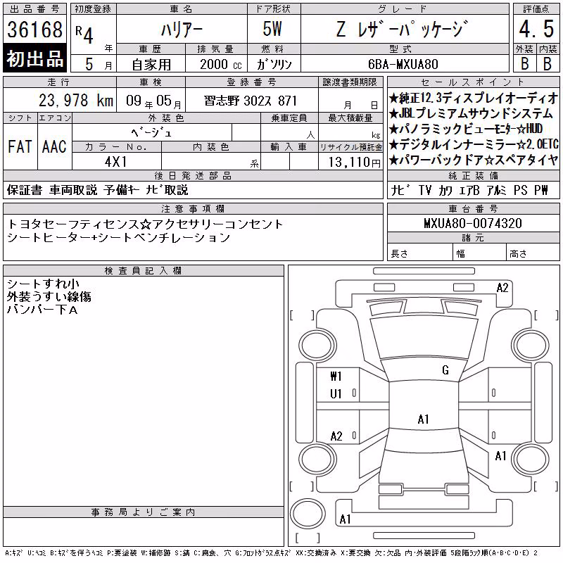 TOYOTA HARRIER