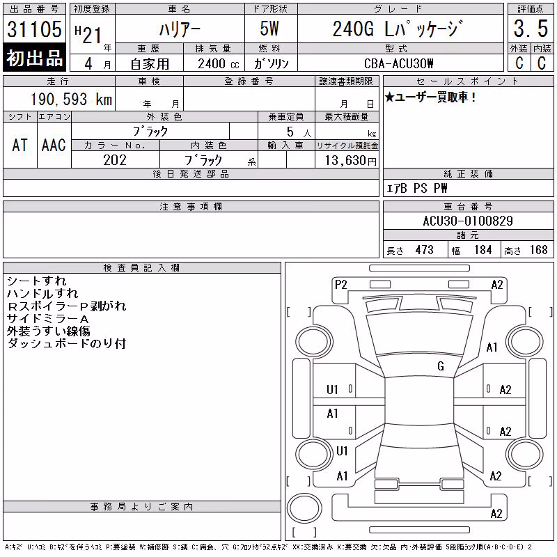 TOYOTA HARRIER