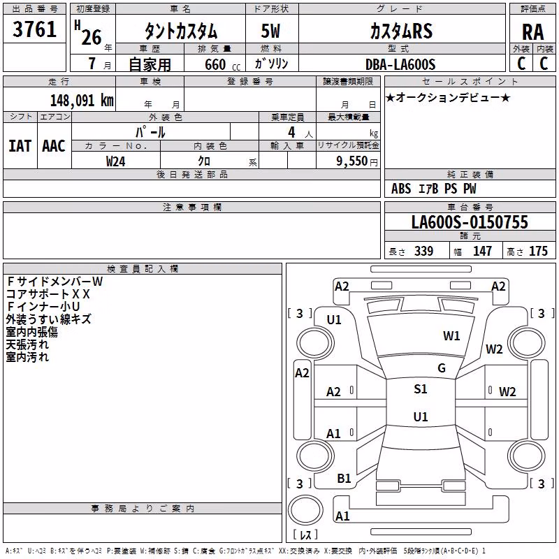 DAIHATSU TANTO
