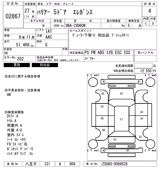 TOYOTA HARRIER