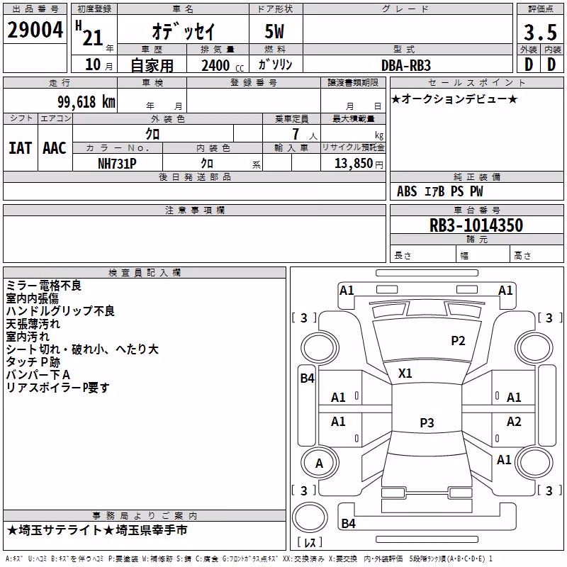 HONDA ODYSSEY