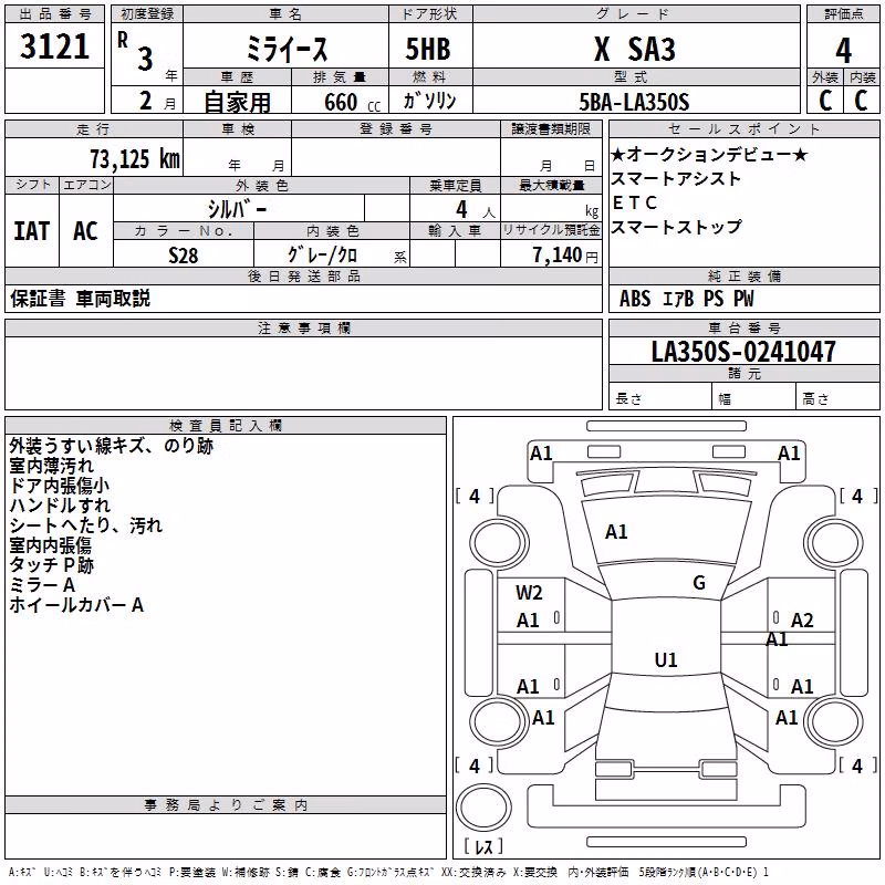 DAIHATSU MIRA E:S