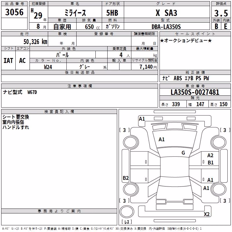 DAIHATSU MIRA E:S
