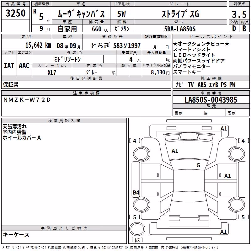 DAIHATSU MOVE CANBUS