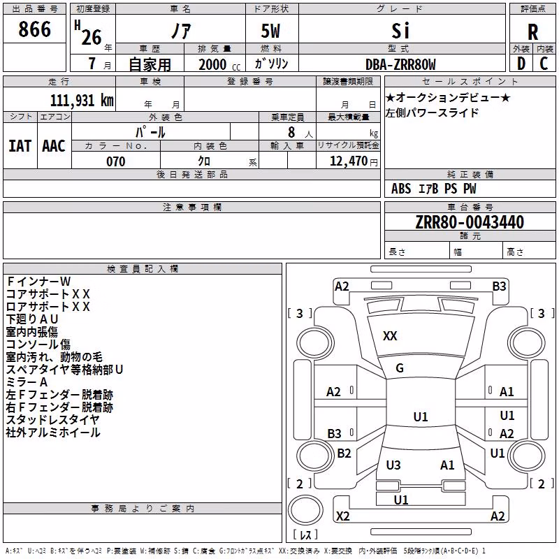 TOYOTA NOAH