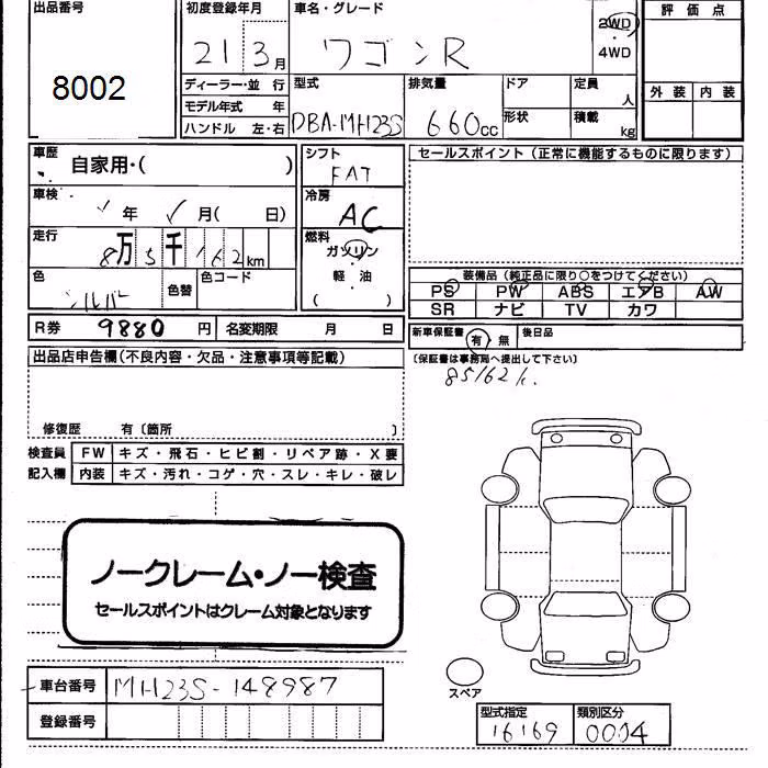 SUZUKI WAGON R