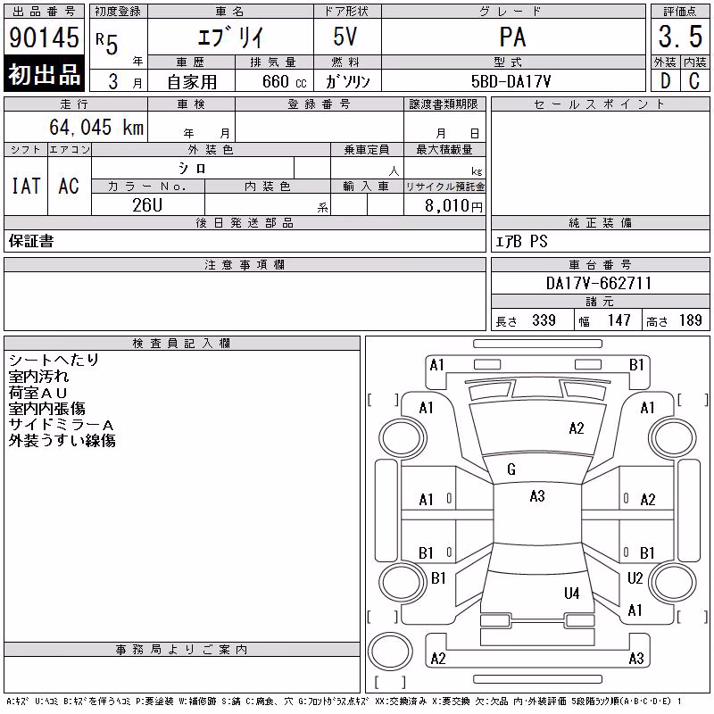 SUZUKI EVERY