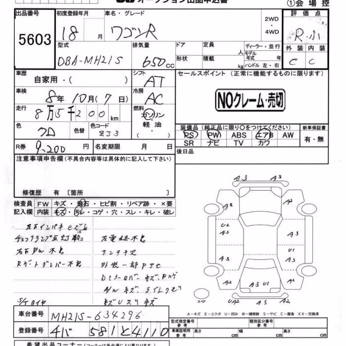 SUZUKI WAGON R