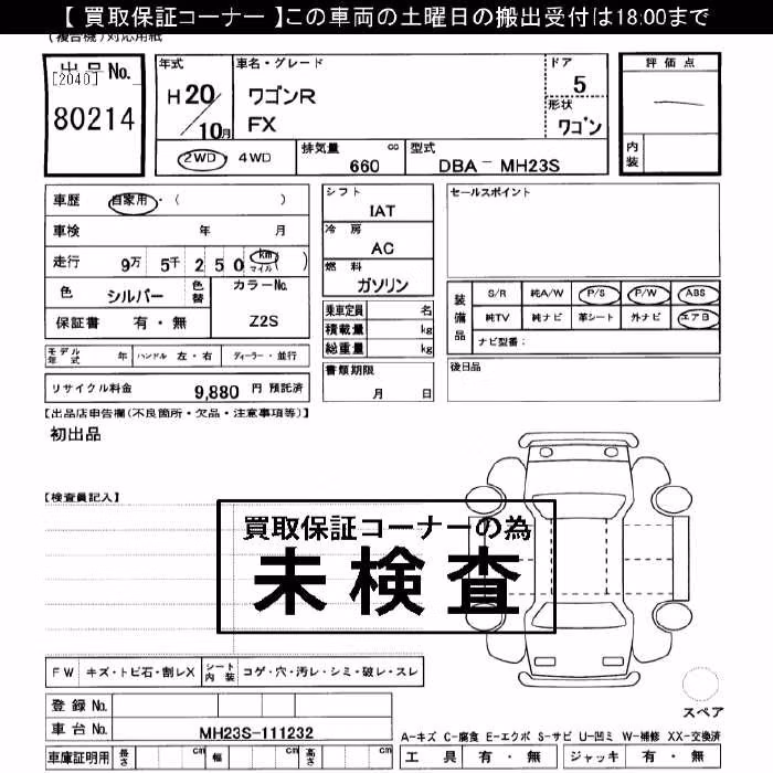 SUZUKI WAGON R
